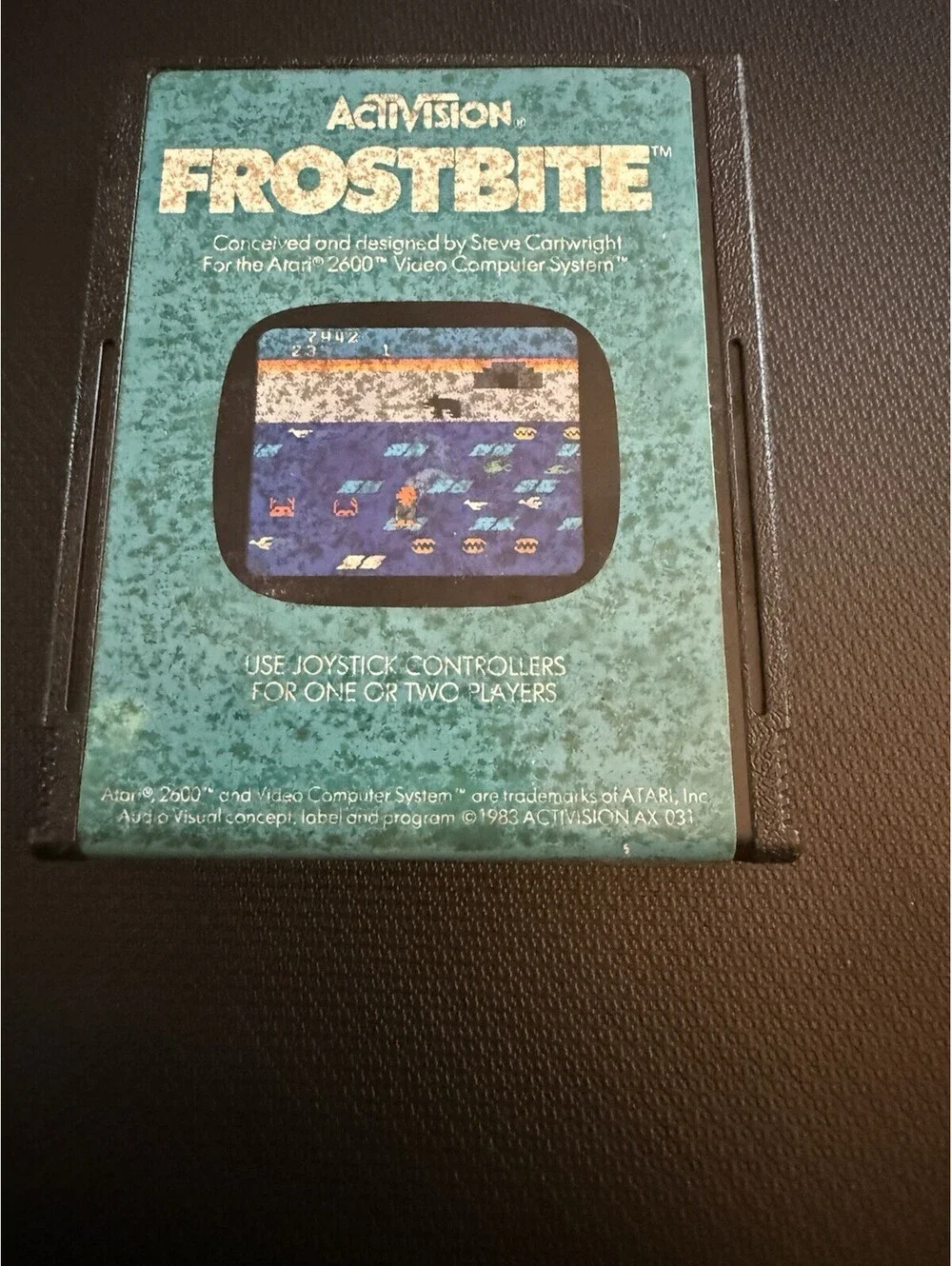 Activision Frostbite Action & Adventure Game for Atari 2600, 1-2 Players (1983)